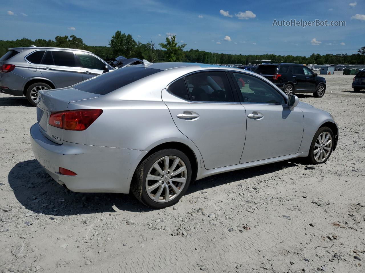 2007 Lexus Is 250 Silver vin: JTHCK262375014451