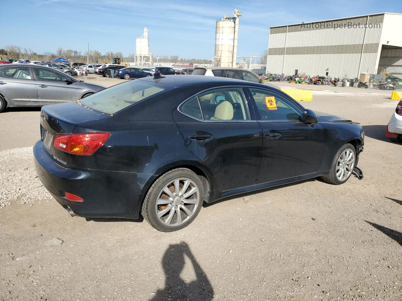 2007 Lexus Is 250 Черный vin: JTHCK262375015471