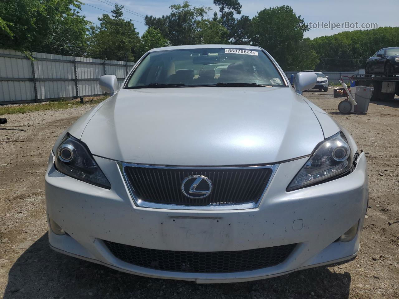 2007 Lexus Is 250 White vin: JTHCK262472014508