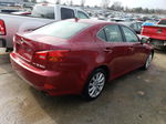 2007 Lexus Is 250 Red vin: JTHCK262472018624