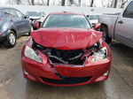 2007 Lexus Is 250 Red vin: JTHCK262472018624