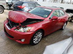 2007 Lexus Is 250 Red vin: JTHCK262472018624