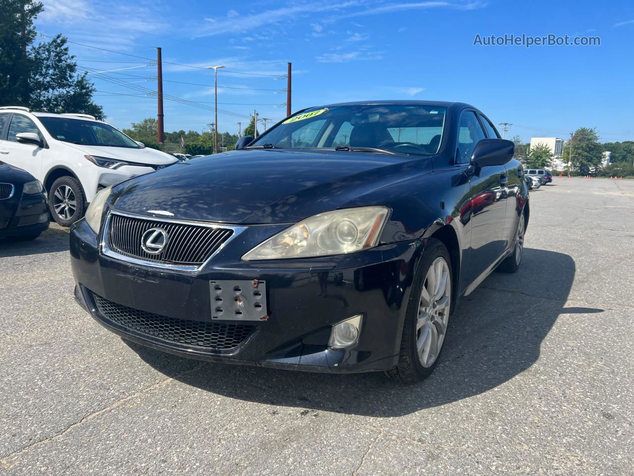 2007 Lexus Is 250 Синий vin: JTHCK262472019532