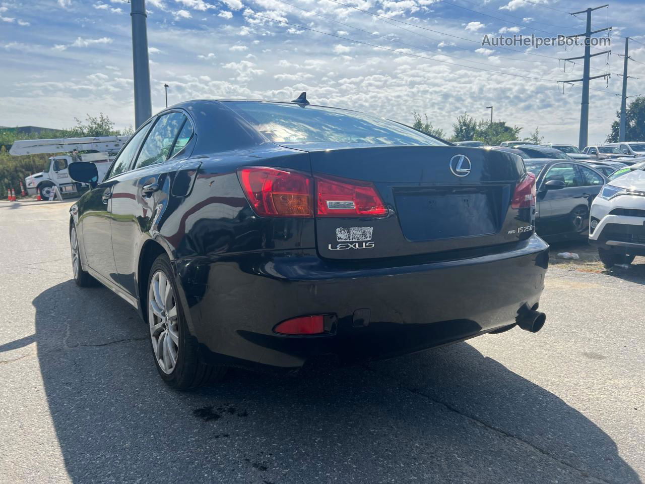 2007 Lexus Is 250 Blue vin: JTHCK262472019532