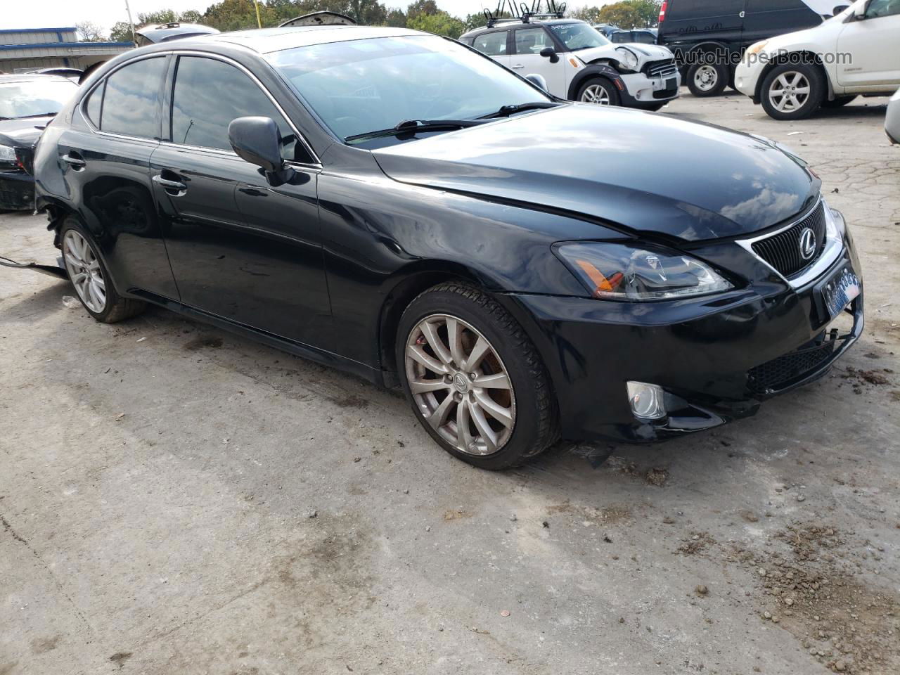 2007 Lexus Is 250 Черный vin: JTHCK262572008944