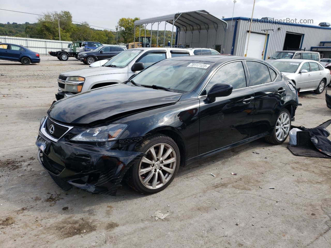 2007 Lexus Is 250 Черный vin: JTHCK262572008944