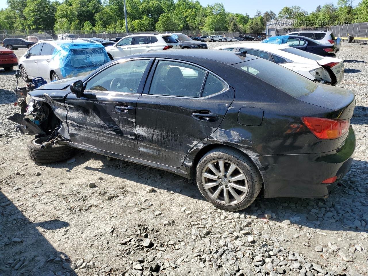 2007 Lexus Is 250 Black vin: JTHCK262572010354