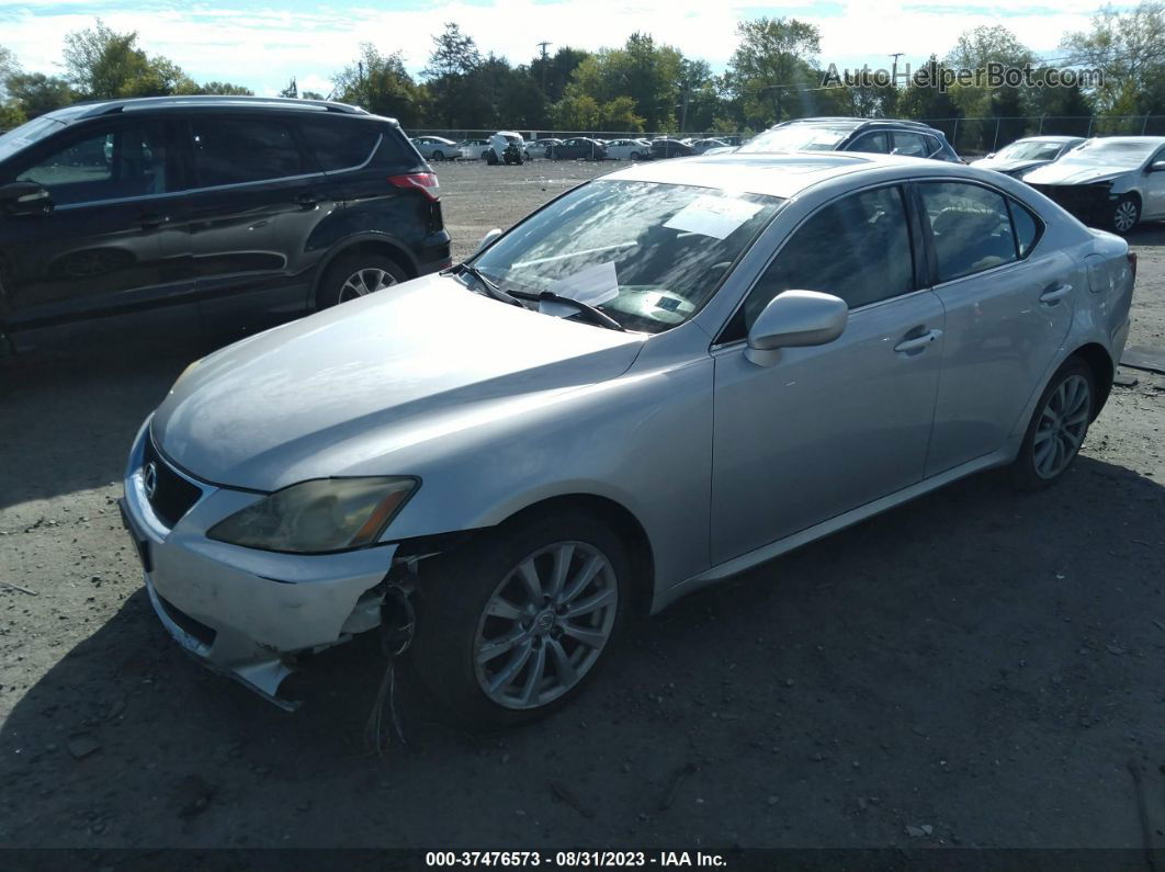 2007 Lexus Is 250   Silver vin: JTHCK262572013822