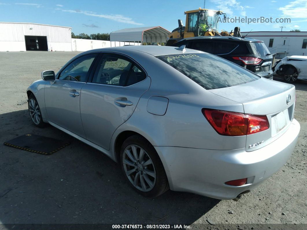 2007 Lexus Is 250   Silver vin: JTHCK262572013822