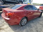 2007 Lexus Is 250 Red vin: JTHCK262572018423