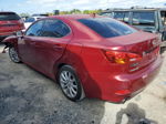 2007 Lexus Is 250 Red vin: JTHCK262572018423