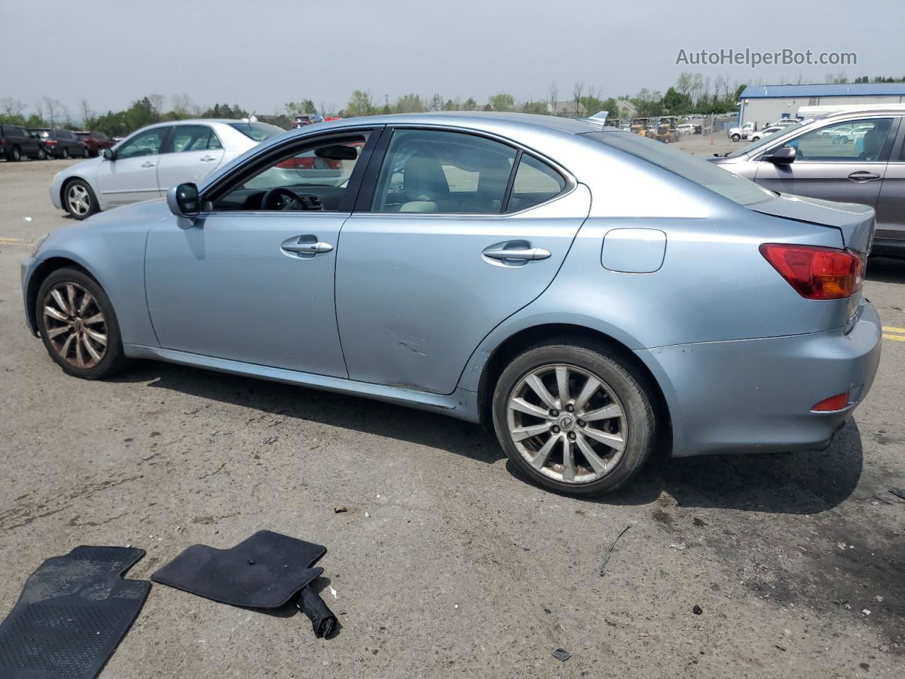 2007 Lexus Is 250 Blue vin: JTHCK262575009588