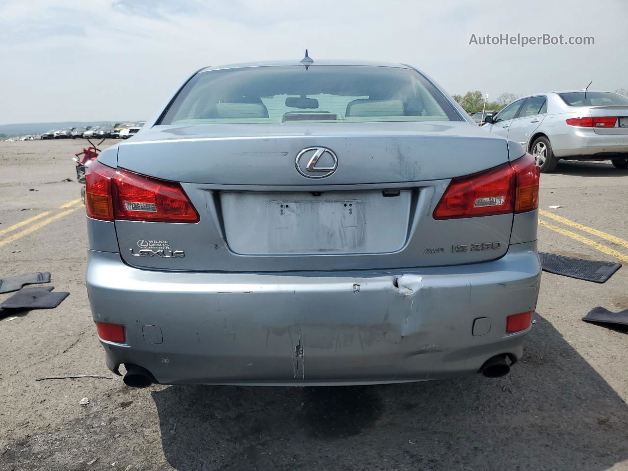 2007 Lexus Is 250 Blue vin: JTHCK262575009588