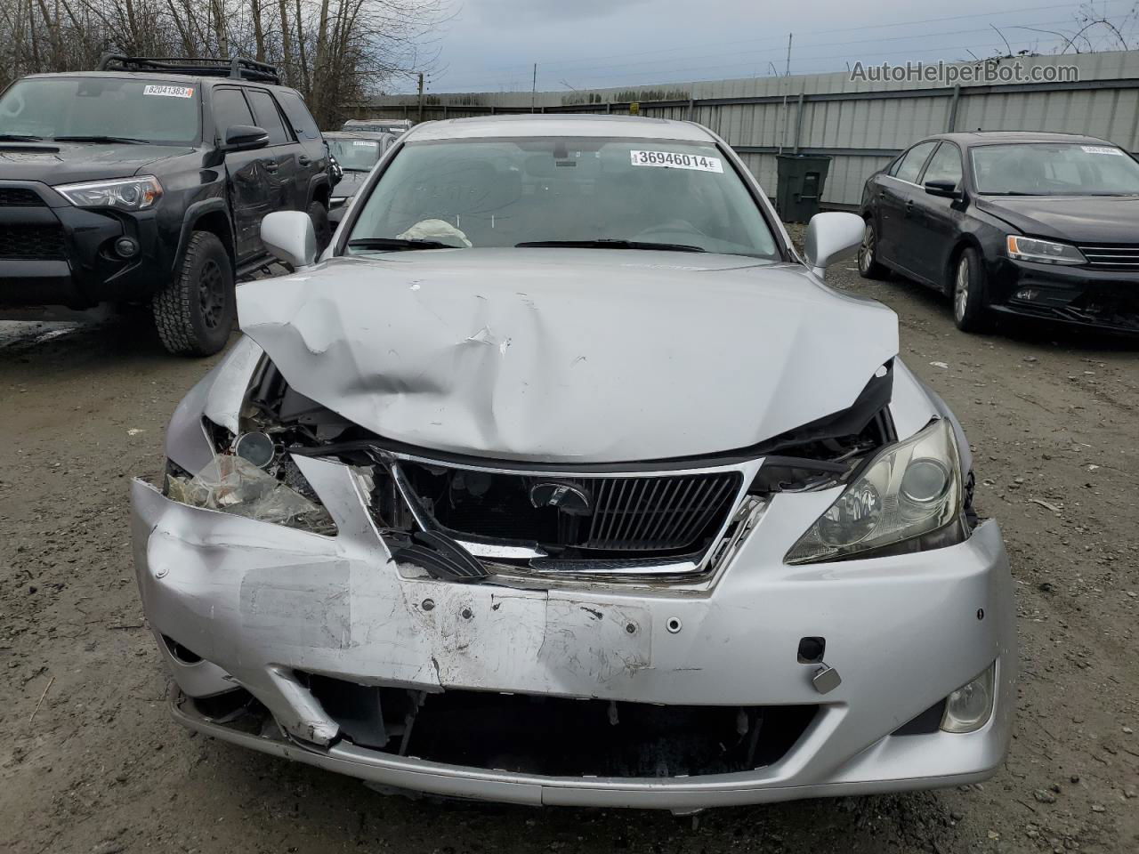 2007 Lexus Is 250 Silver vin: JTHCK262575011017