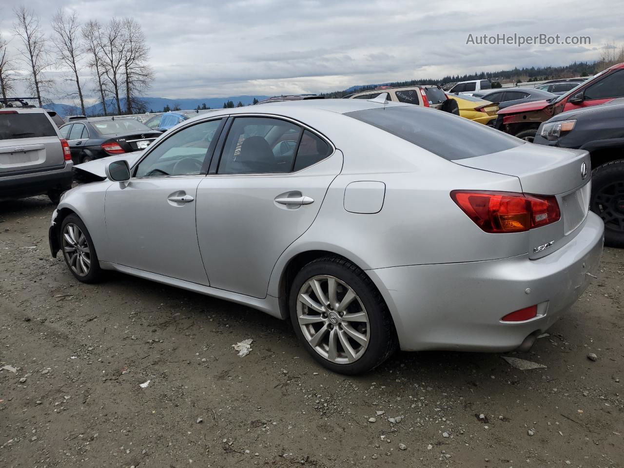 2007 Lexus Is 250 Silver vin: JTHCK262575011017