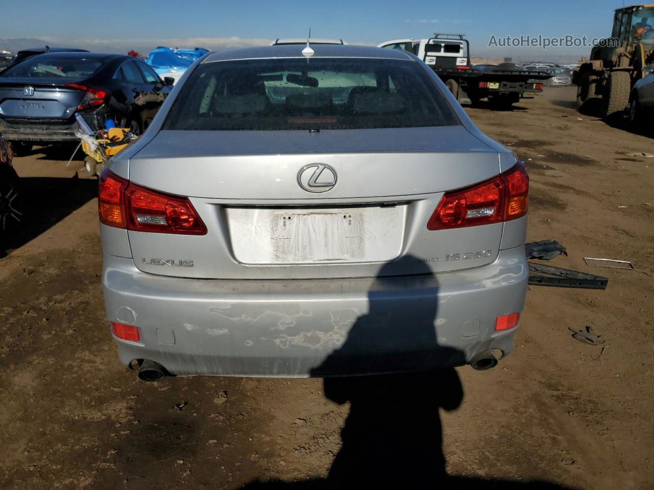 2007 Lexus Is 250 Silver vin: JTHCK262575012670