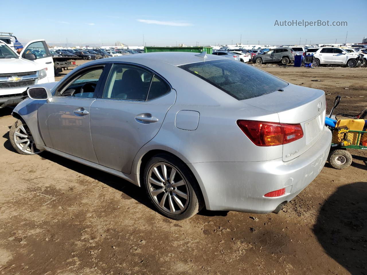 2007 Lexus Is 250 Silver vin: JTHCK262575012670