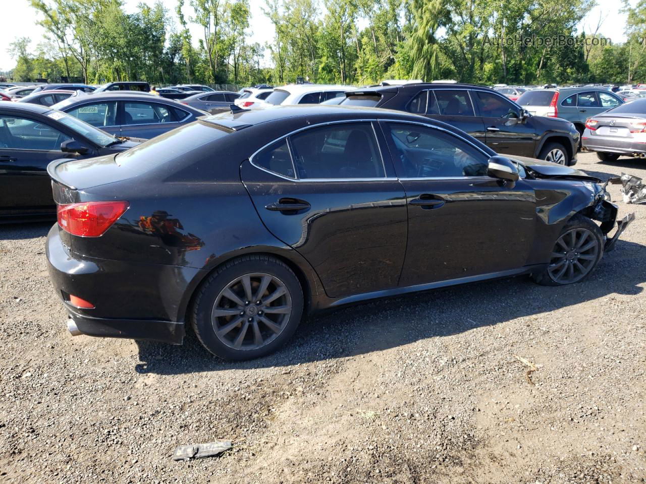 2007 Lexus Is 250 Black vin: JTHCK262672008810