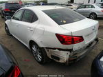 2007 Lexus Is 250   White vin: JTHCK262672010962