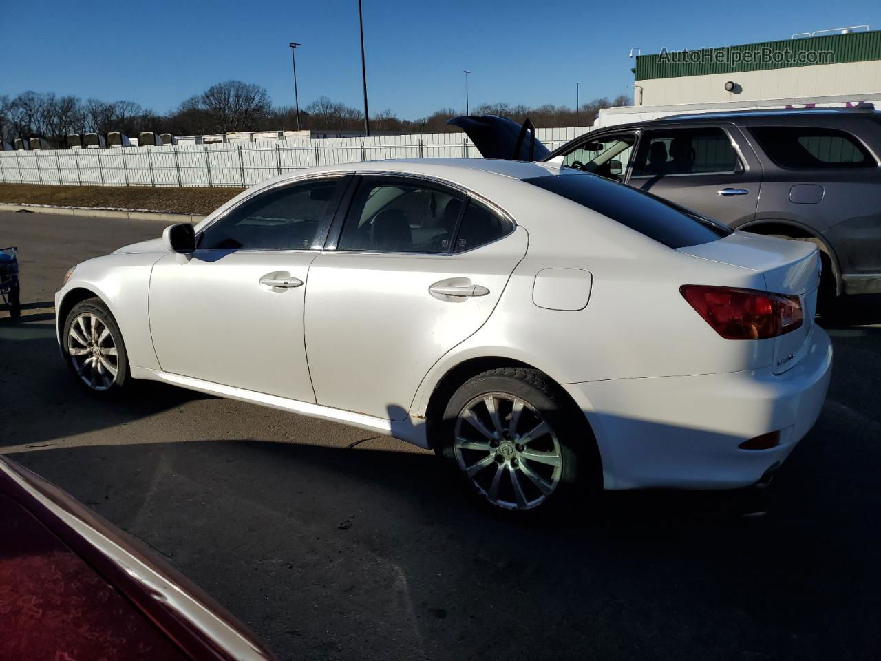 2007 Lexus Is 250 White vin: JTHCK262672015160