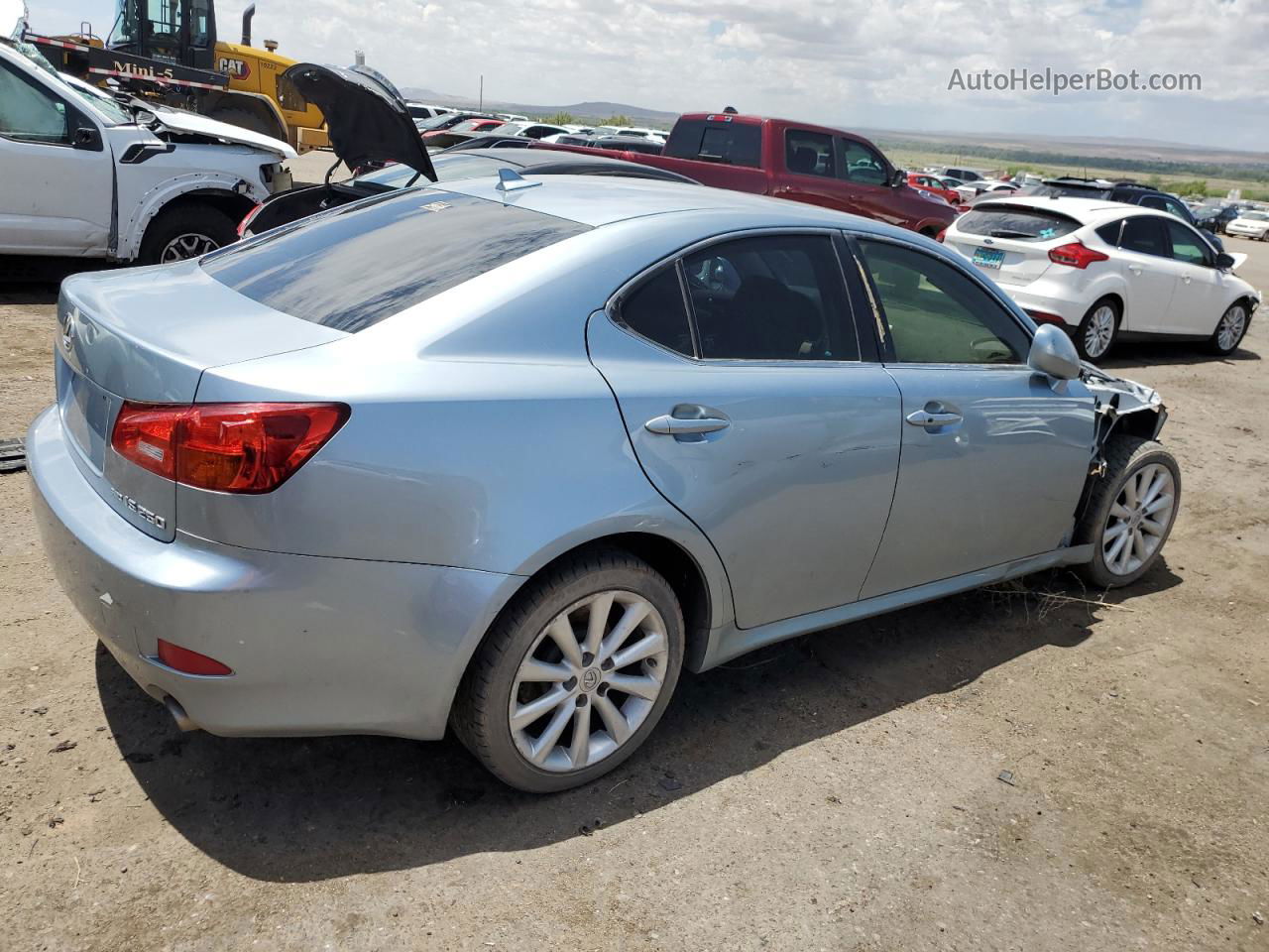 2007 Lexus Is 250 Blue vin: JTHCK262672017443