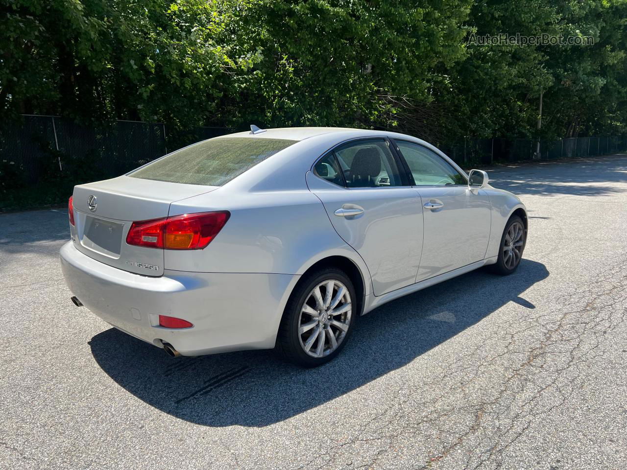 2007 Lexus Is 250 Silver vin: JTHCK262672017751