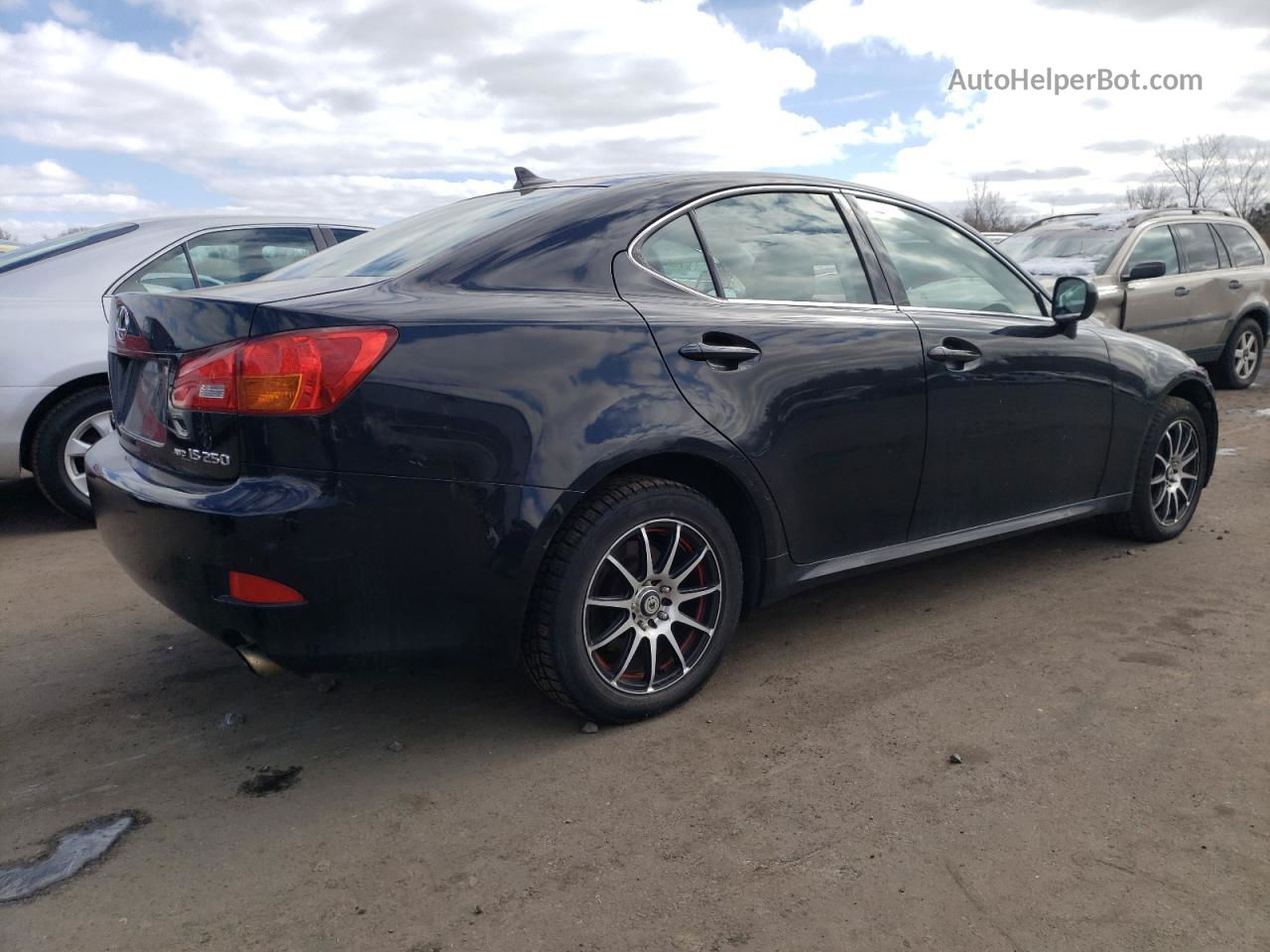 2007 Lexus Is 250 Black vin: JTHCK262672018558