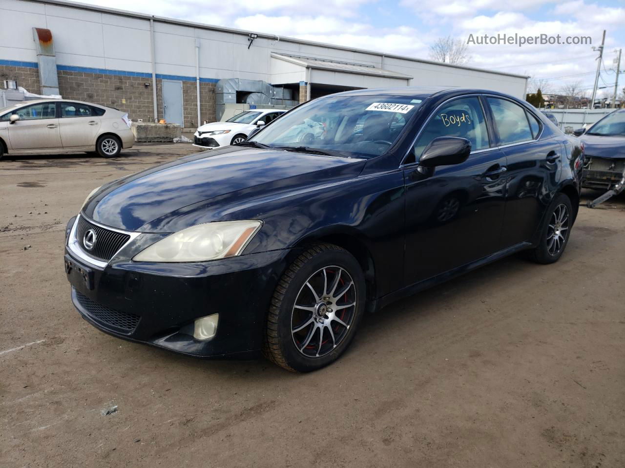 2007 Lexus Is 250 Черный vin: JTHCK262672018558