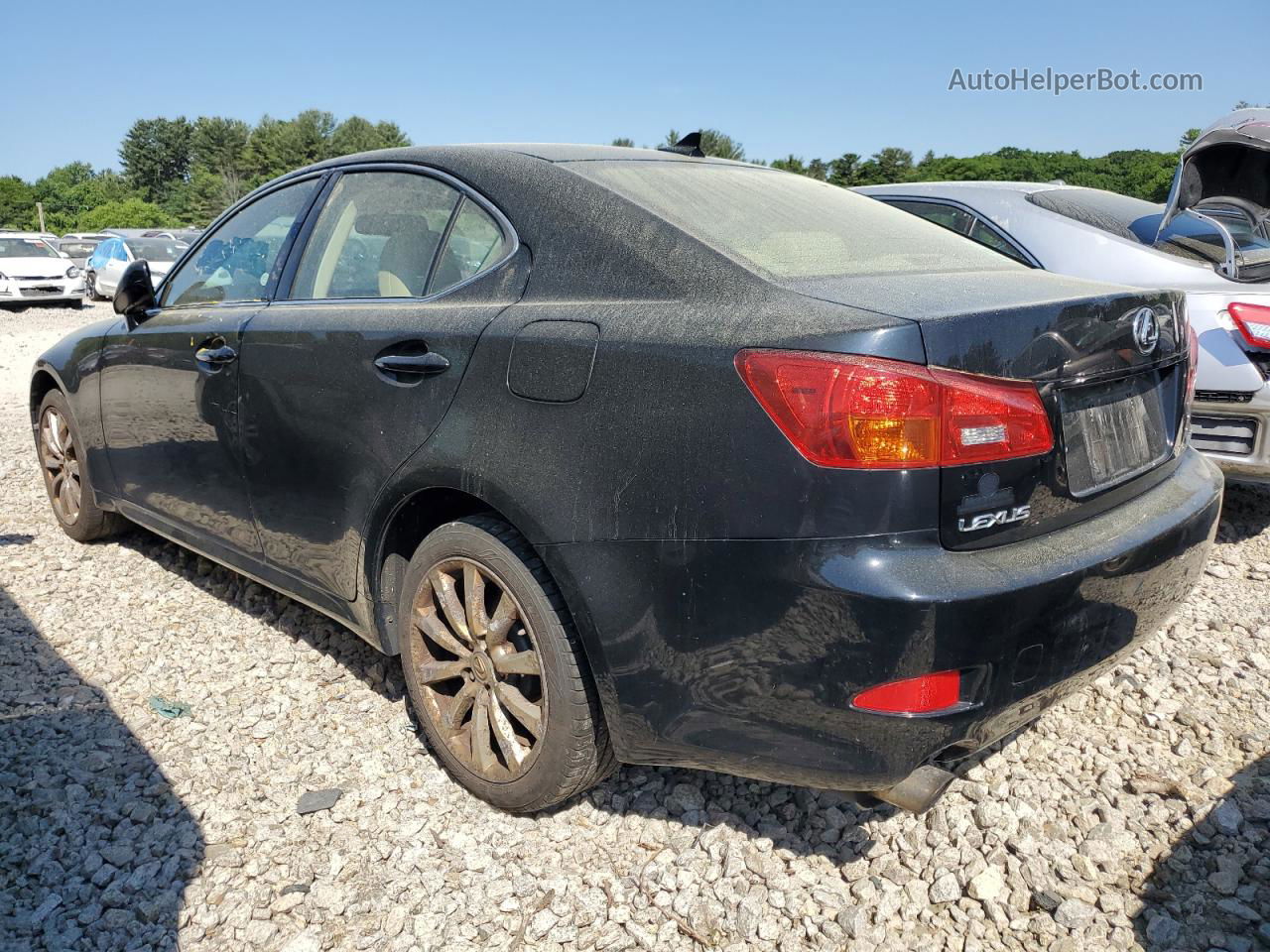 2007 Lexus Is 250 Black vin: JTHCK262675015528