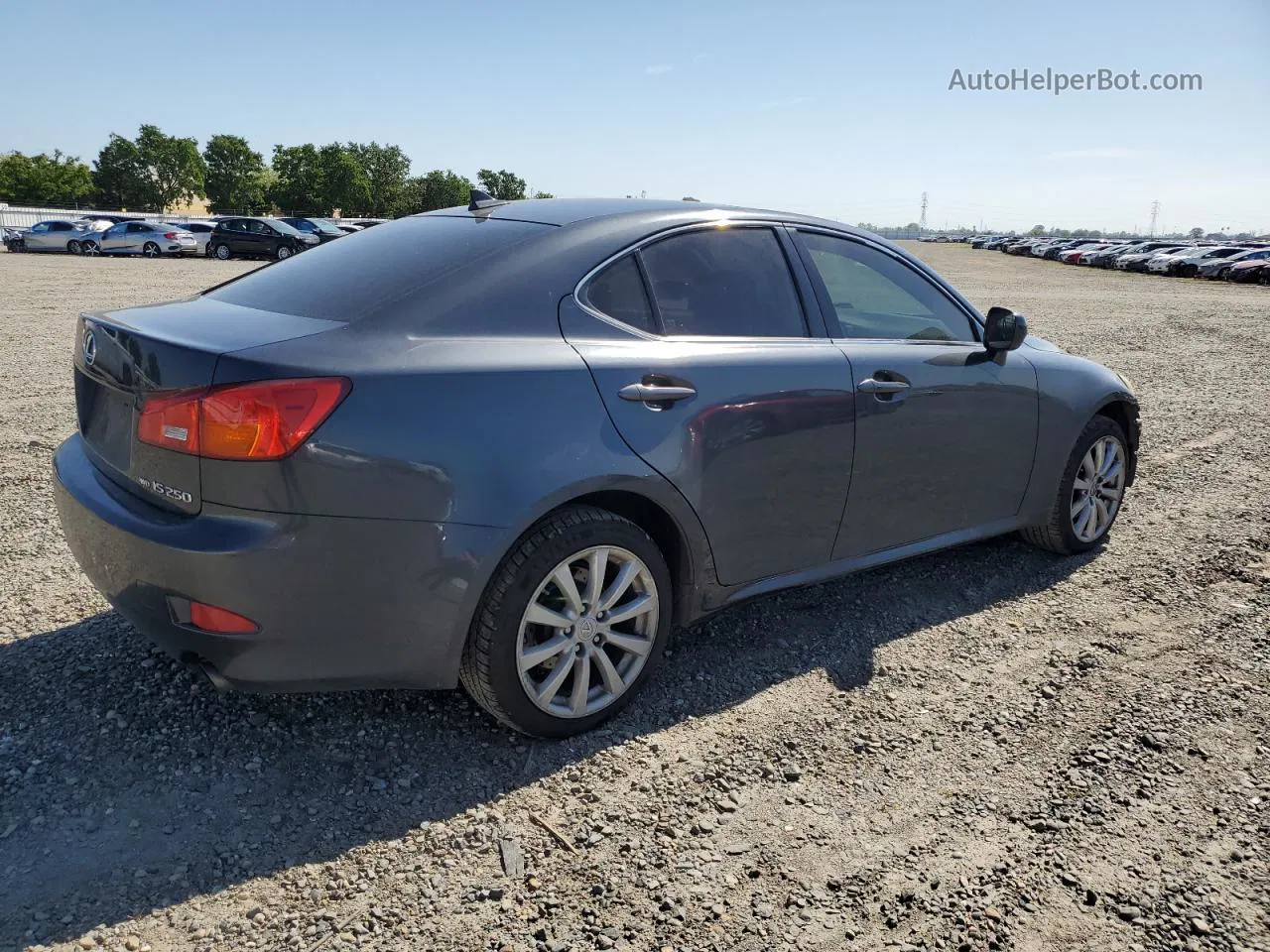 2007 Lexus Is 250 Gray vin: JTHCK262772009108