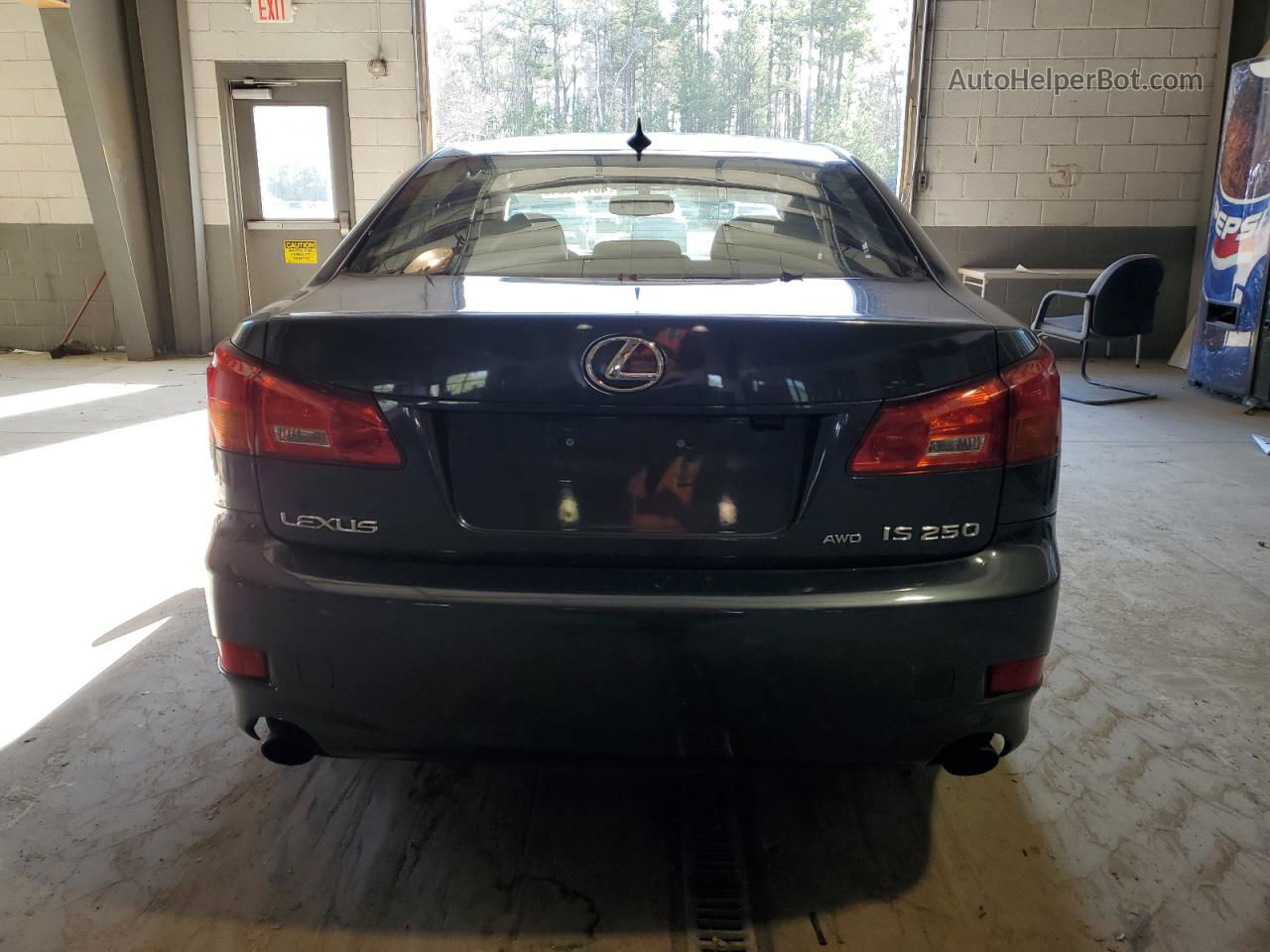 2007 Lexus Is 250 Black vin: JTHCK262772014521