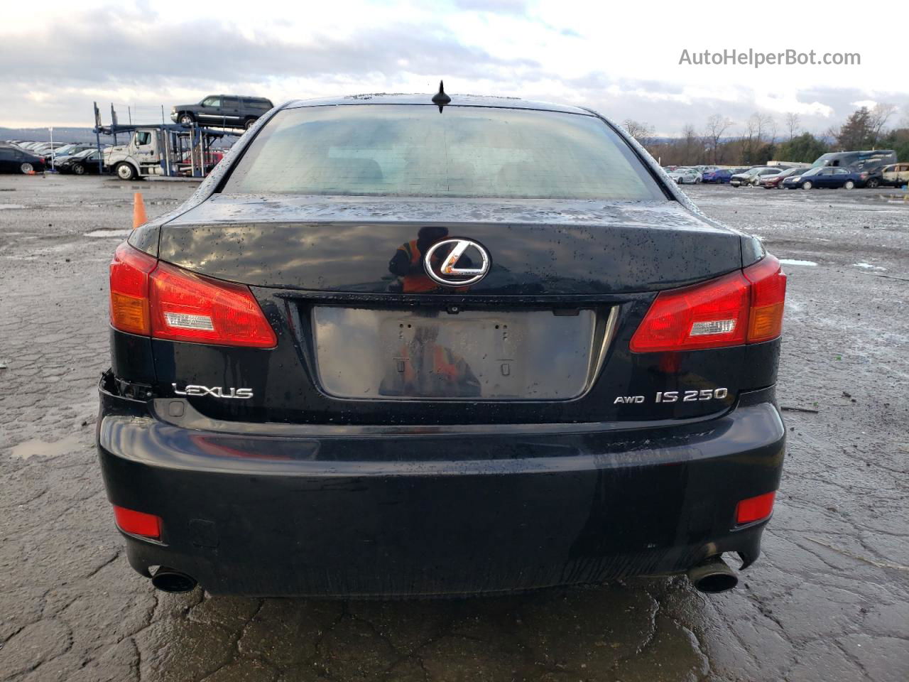 2007 Lexus Is 250 Black vin: JTHCK262772015605