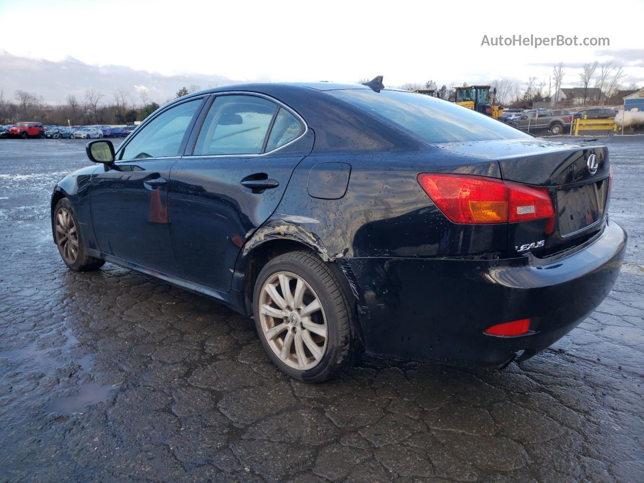 2007 Lexus Is 250 Black vin: JTHCK262772015605