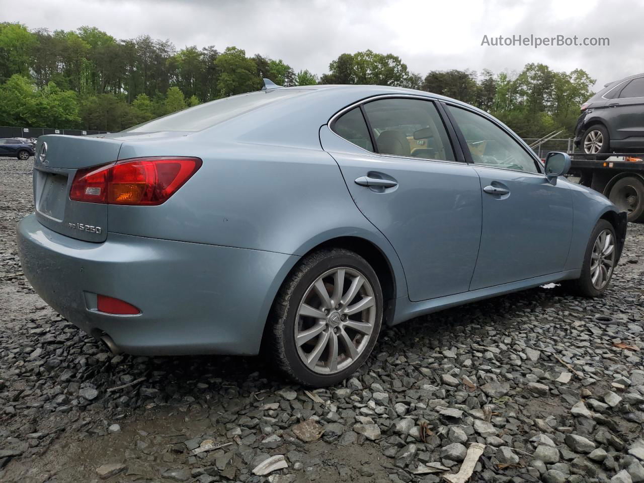 2007 Lexus Is 250 Blue vin: JTHCK262775011570