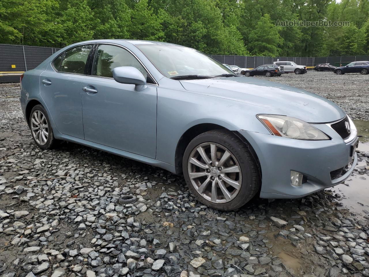 2007 Lexus Is 250 Blue vin: JTHCK262775011570