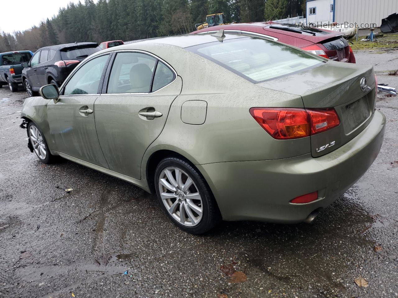 2007 Lexus Is 250 Green vin: JTHCK262775014341