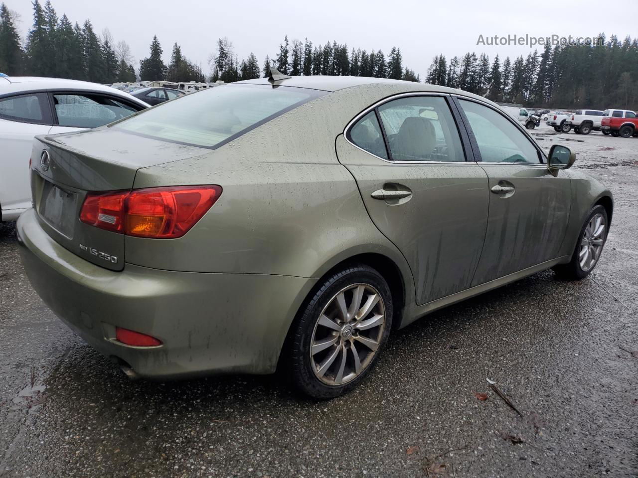 2007 Lexus Is 250 Green vin: JTHCK262775014341