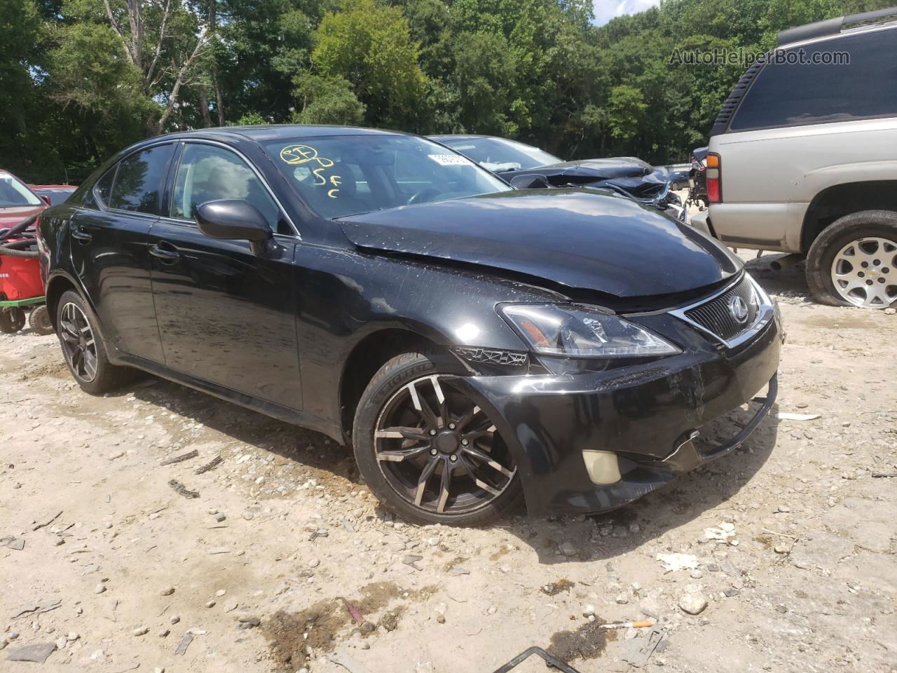 2007 Lexus Is 250 Черный vin: JTHCK262775015313