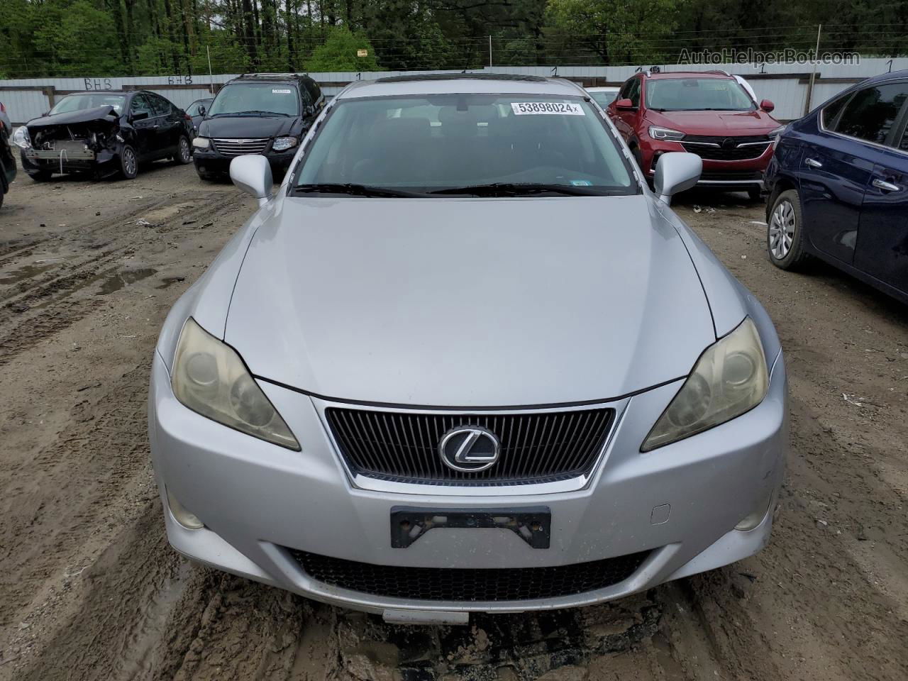 2007 Lexus Is 250 Silver vin: JTHCK262872010624