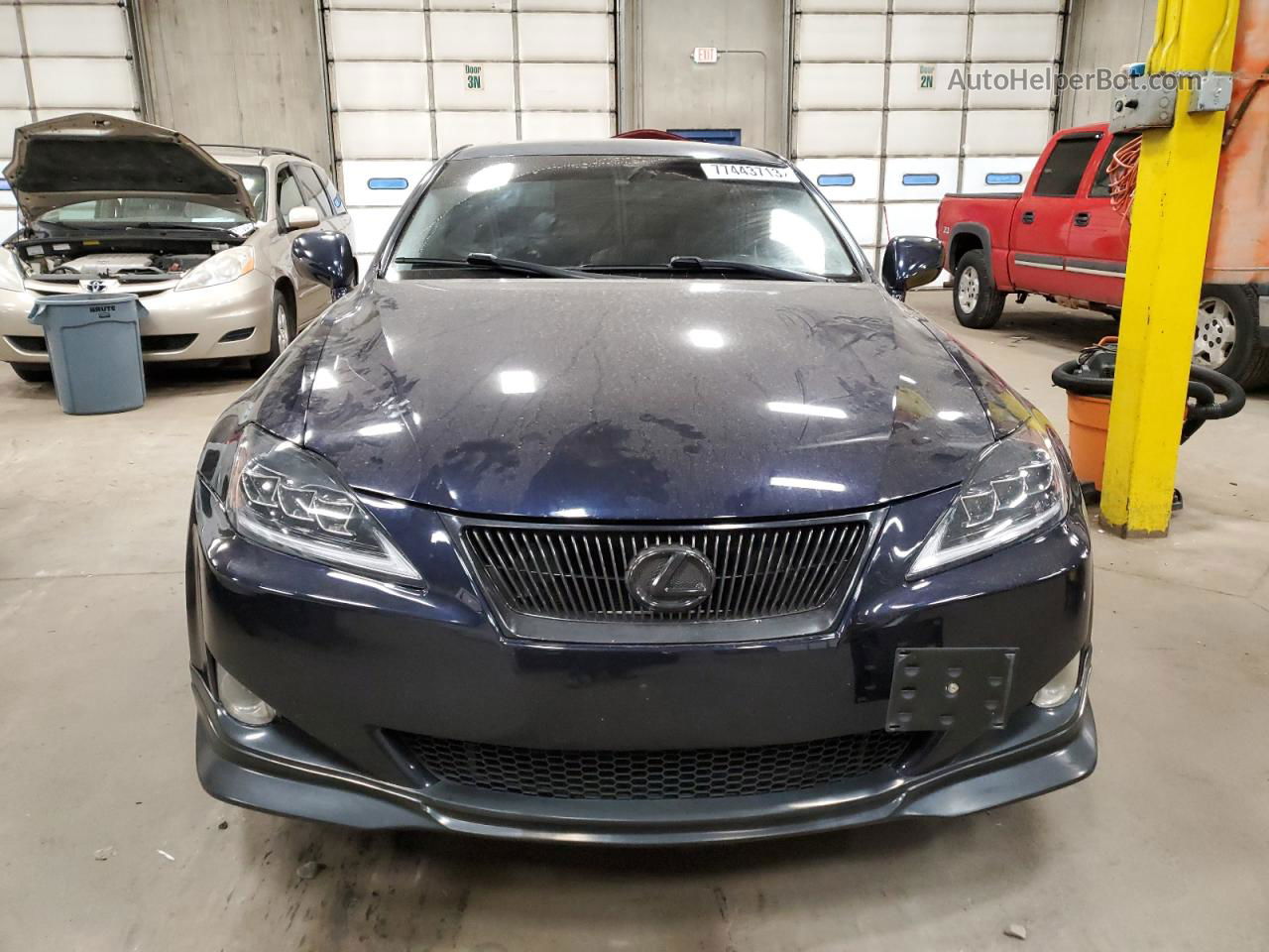 2007 Lexus Is 250 Blue vin: JTHCK262872012261