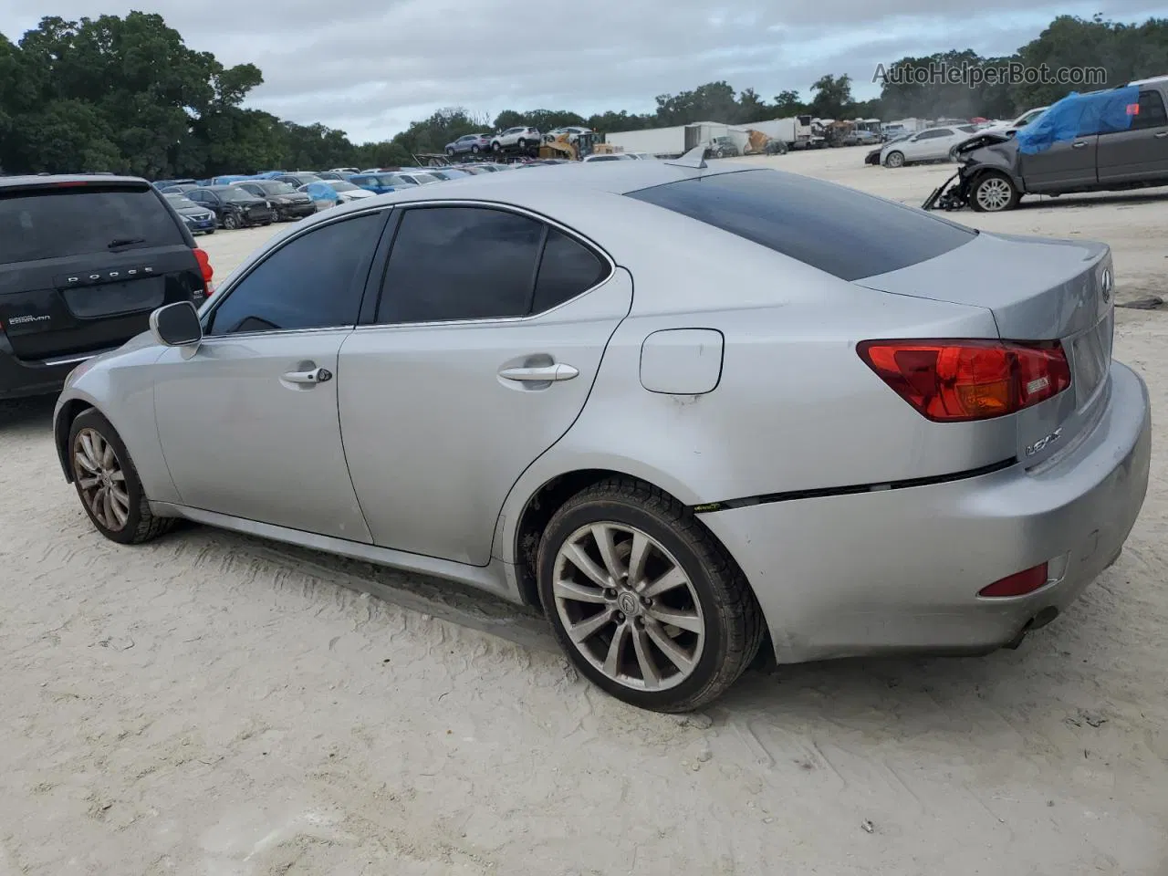 2007 Lexus Is 250 Silver vin: JTHCK262872018741