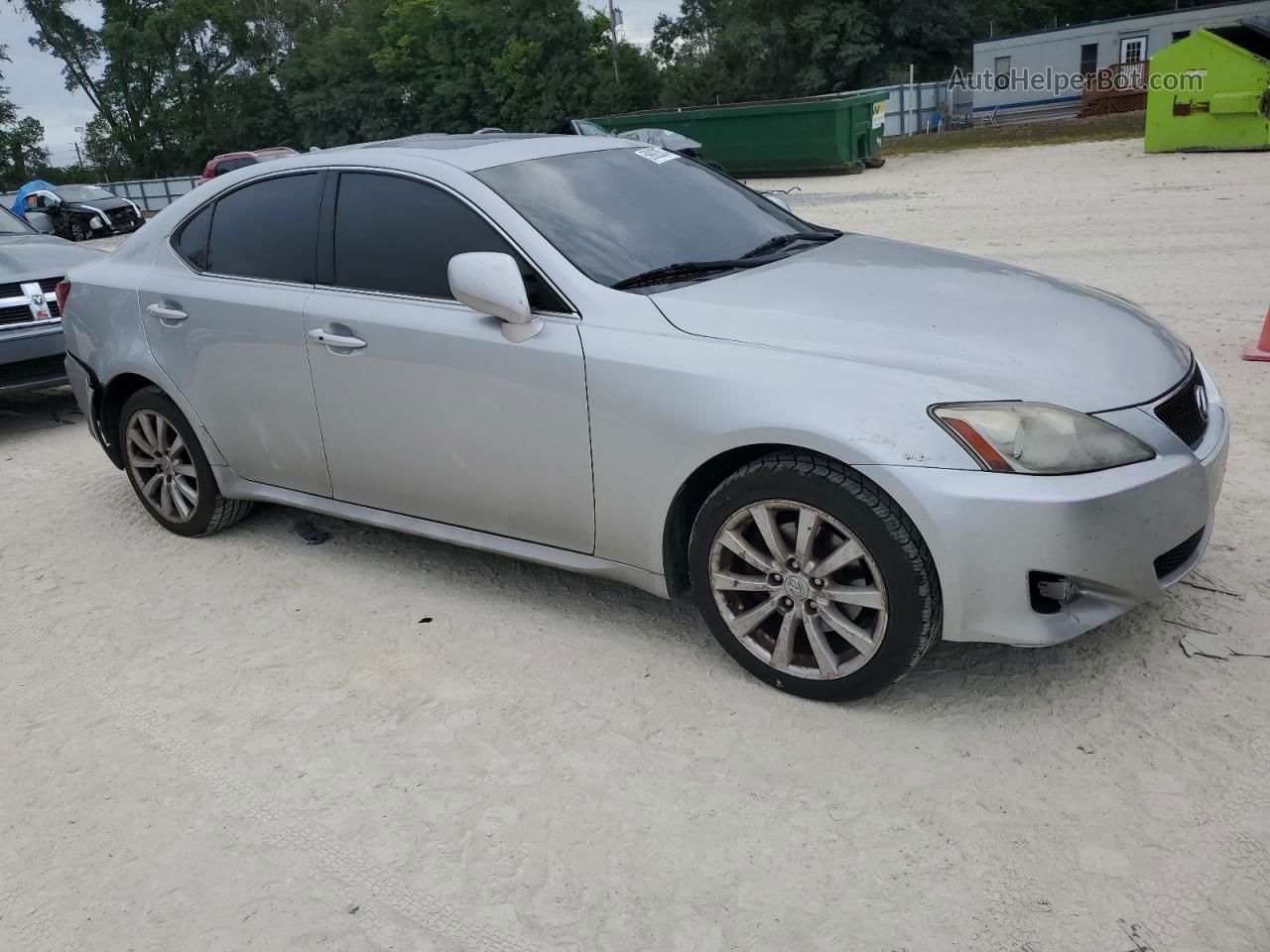 2007 Lexus Is 250 Silver vin: JTHCK262872018741