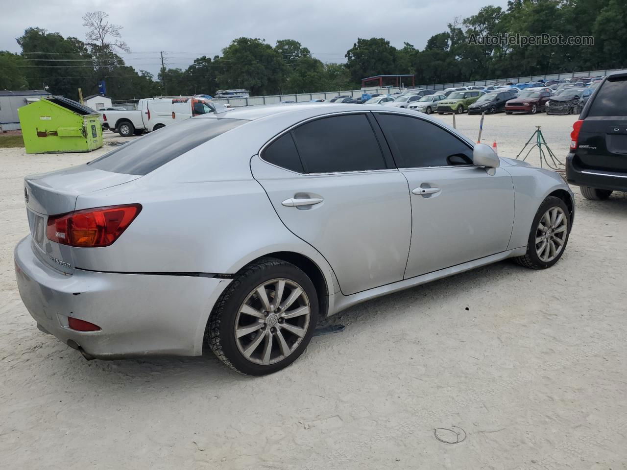 2007 Lexus Is 250 Silver vin: JTHCK262872018741