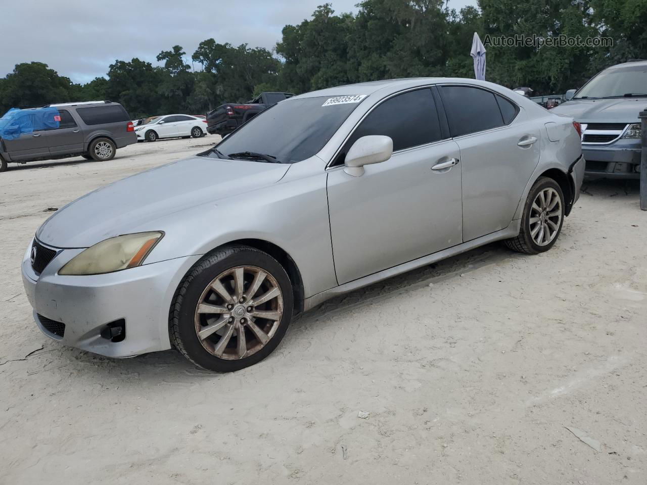 2007 Lexus Is 250 Silver vin: JTHCK262872018741