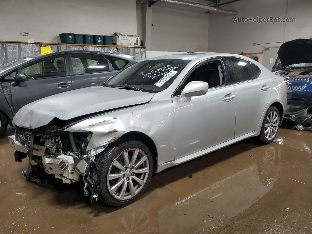 2007 Lexus Is 250 Silver vin: JTHCK262972012057