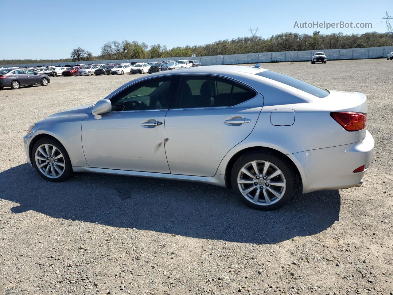 2007 Lexus Is 250 Silver vin: JTHCK262975011988