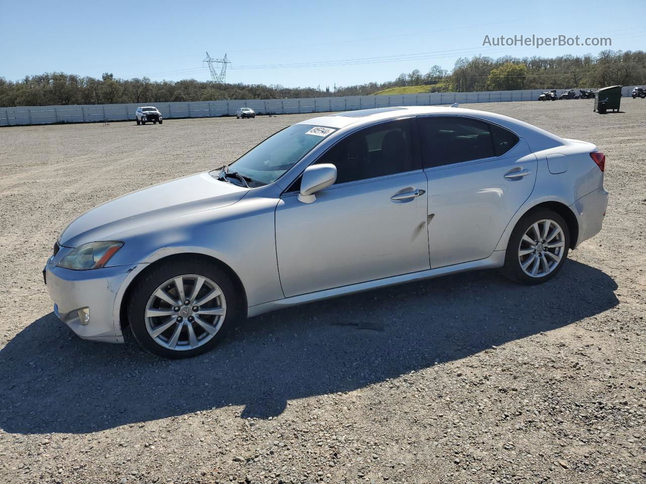 2007 Lexus Is 250 Silver vin: JTHCK262975011988