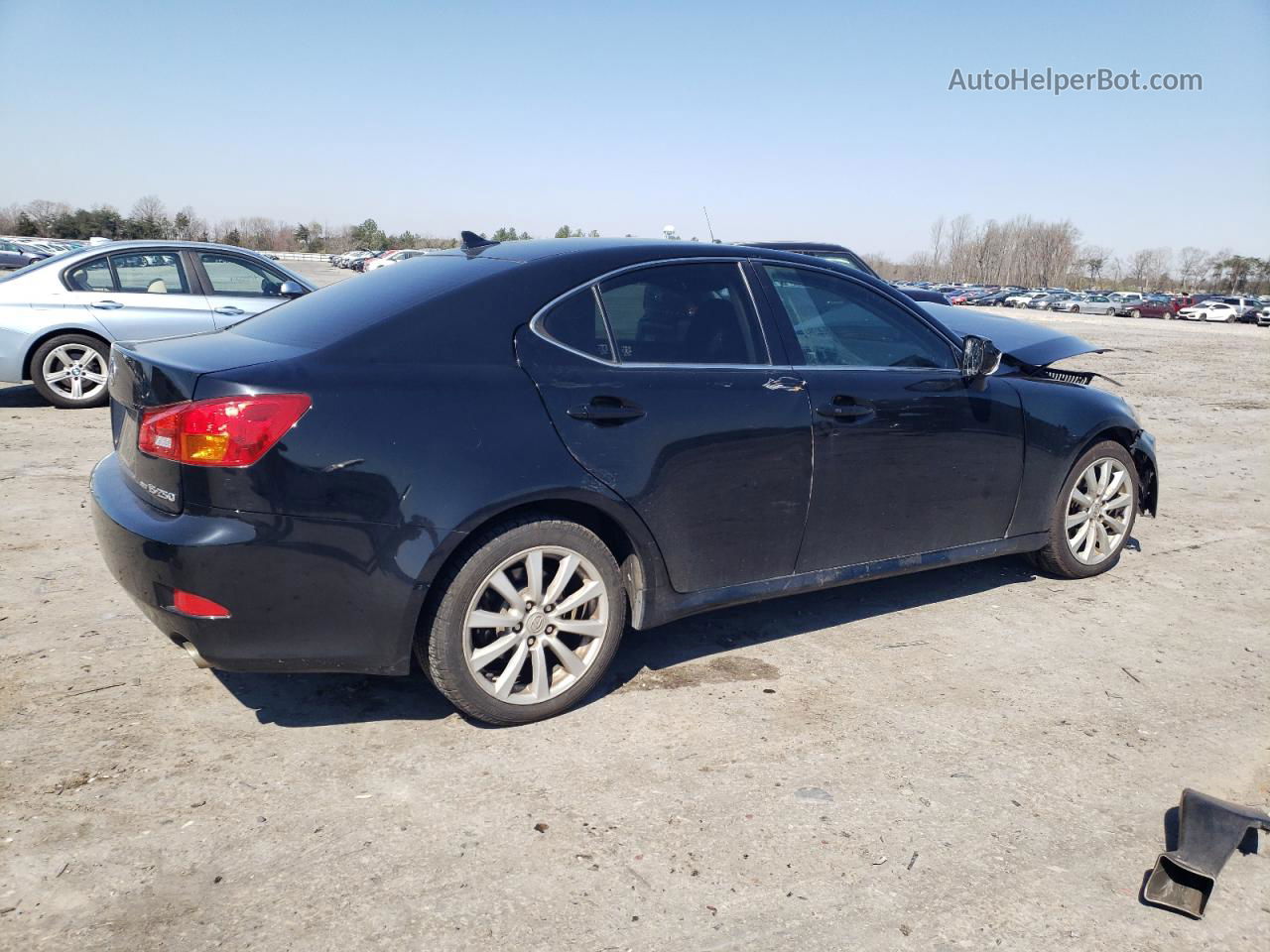 2007 Lexus Is 250 Black vin: JTHCK262975012820