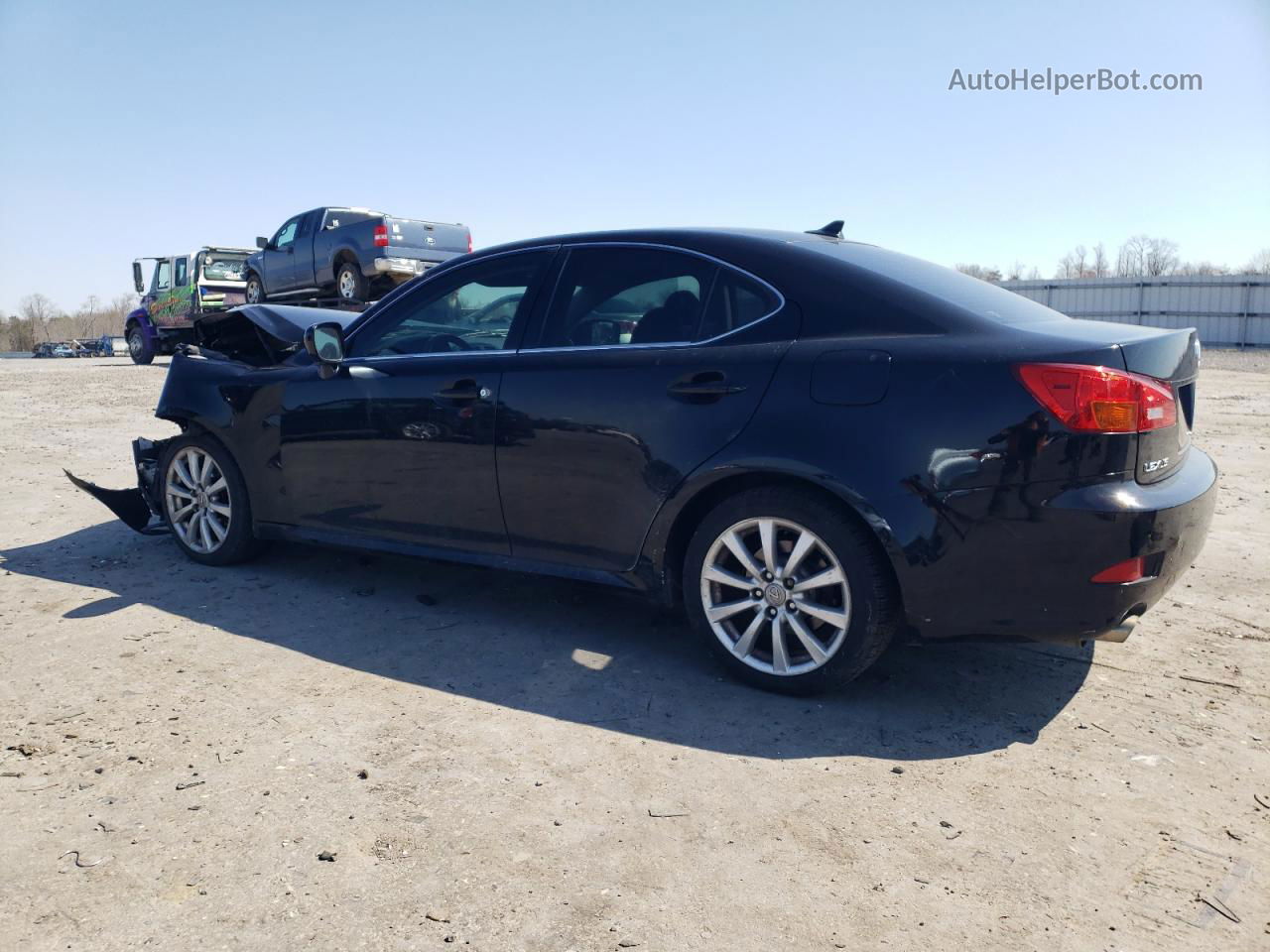 2007 Lexus Is 250 Black vin: JTHCK262975012820