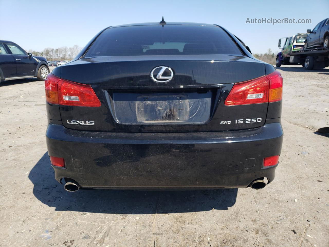 2007 Lexus Is 250 Black vin: JTHCK262975012820